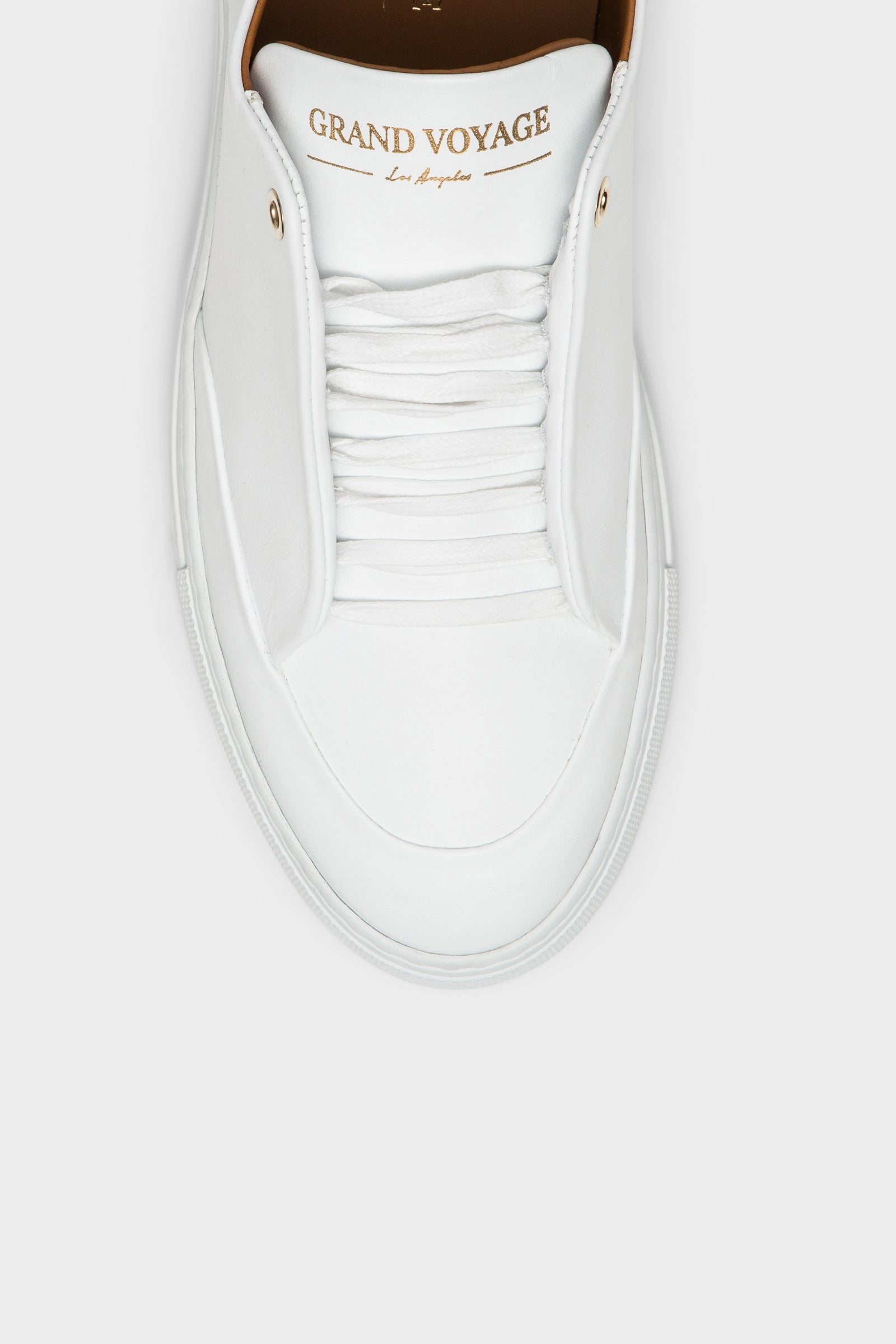 Avedon - White Leather Blue Leather