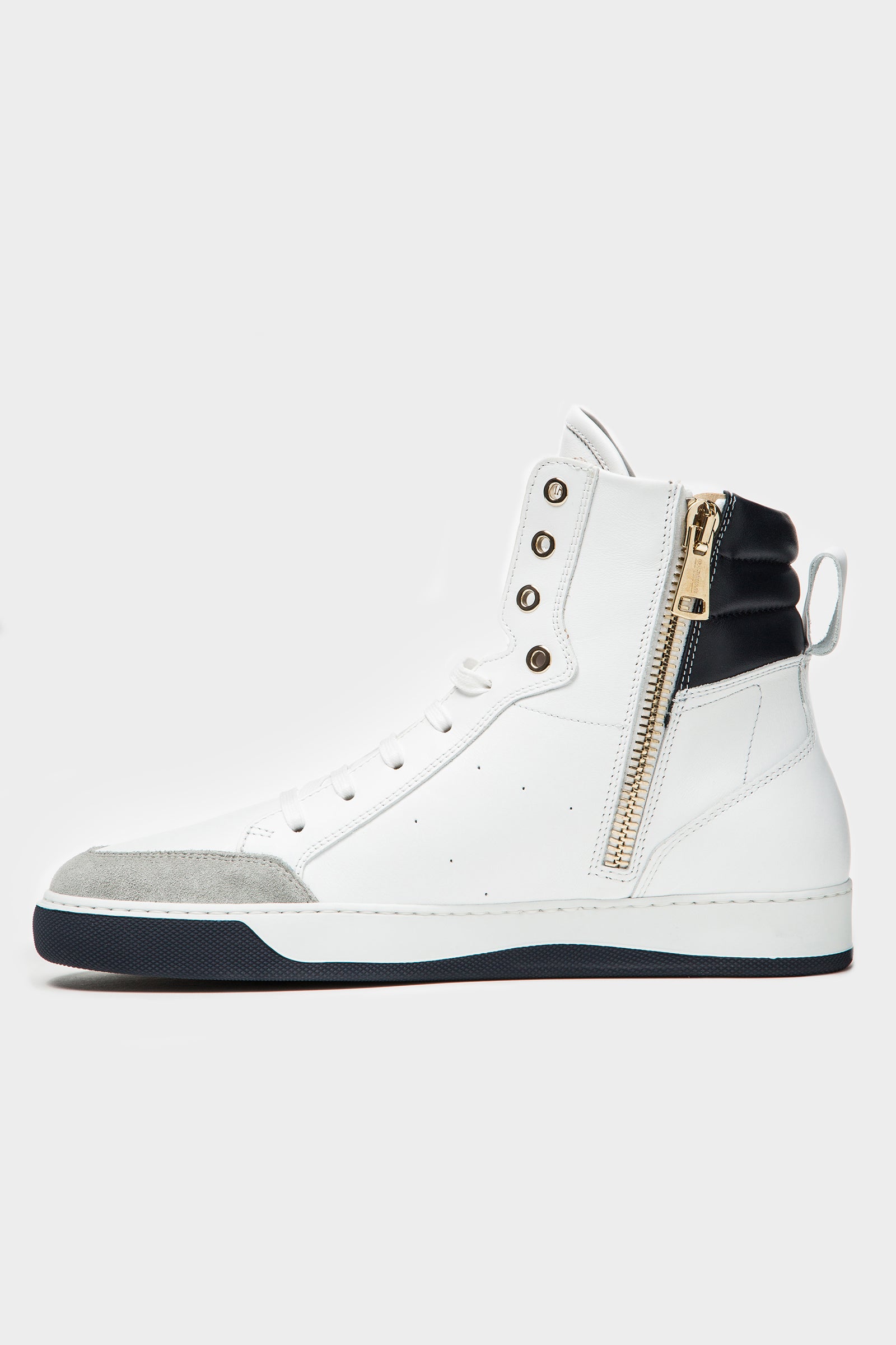 Belmondo Due - White/Navy/Grey