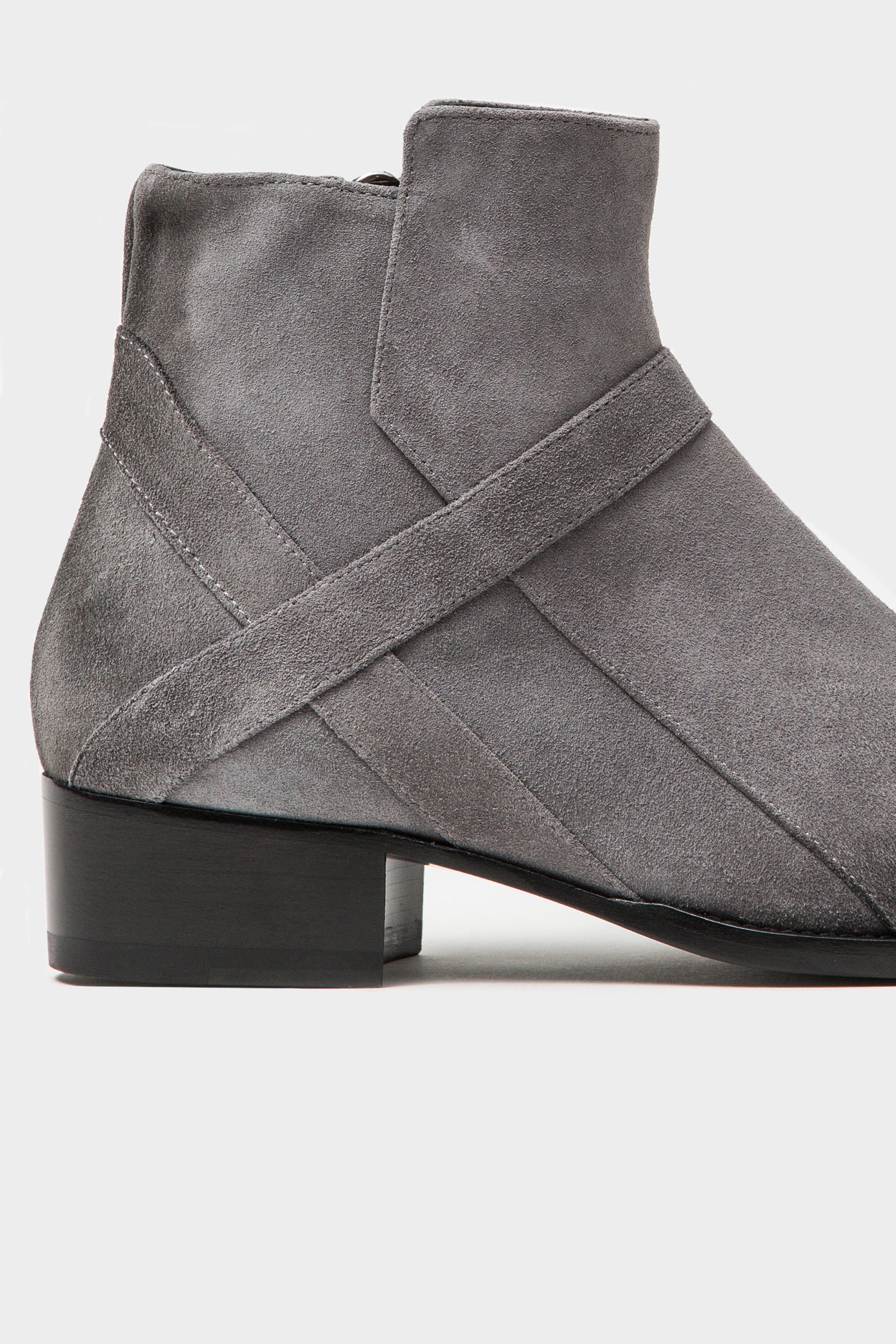 Bowie Mid - Grey Suede