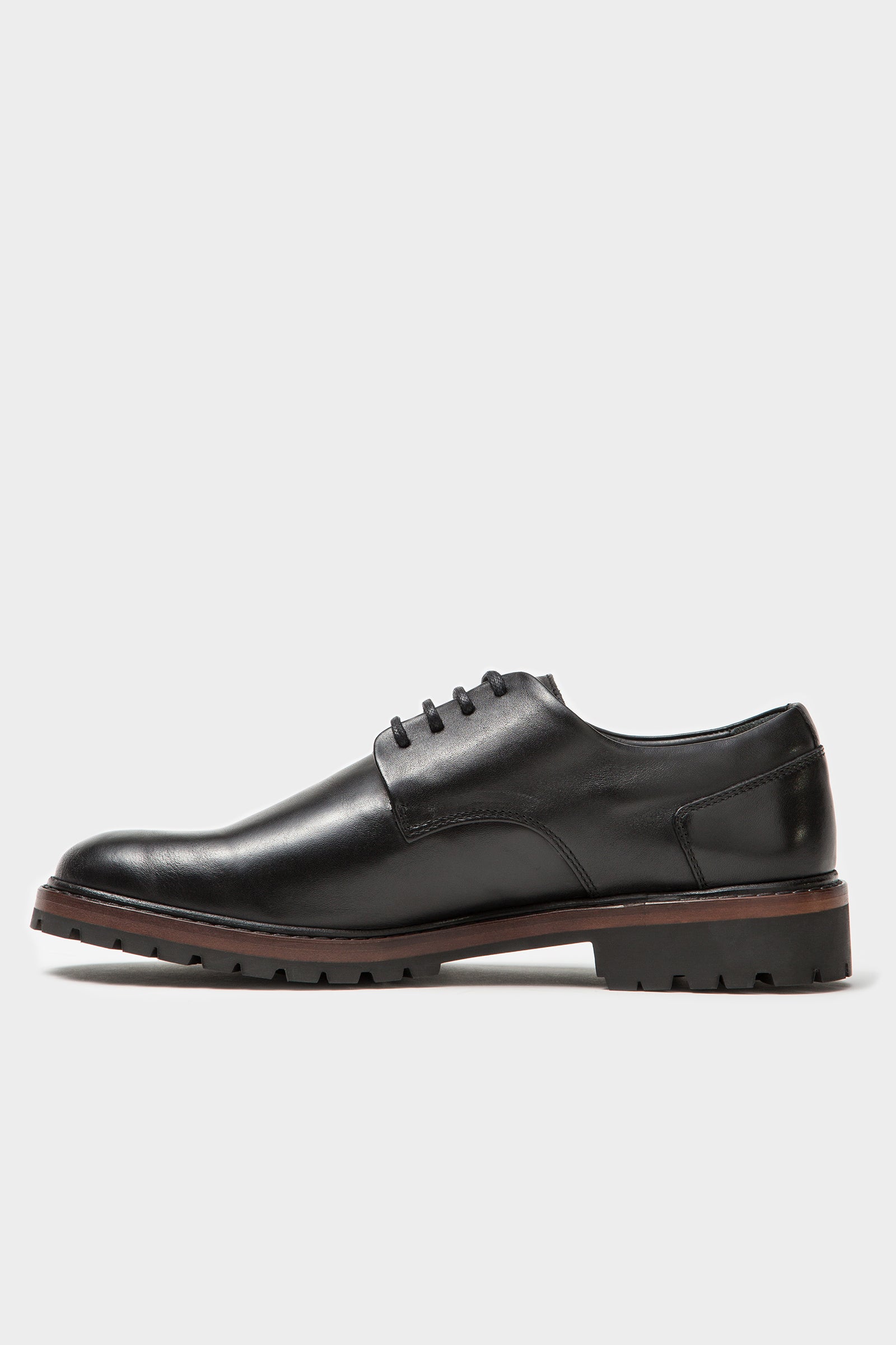 Davis Derby - Black Leather