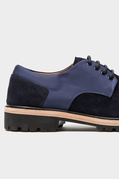 Davis Derby - Navy Suede