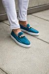 Bitton - Teal Suede